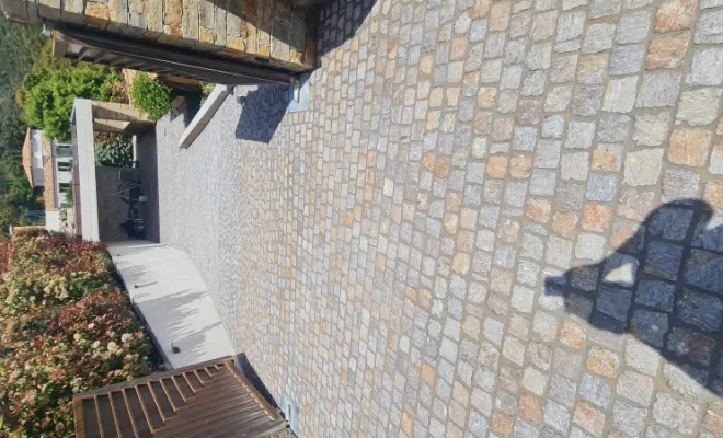 Pose de paves a valcro, Le Lavandou, N30